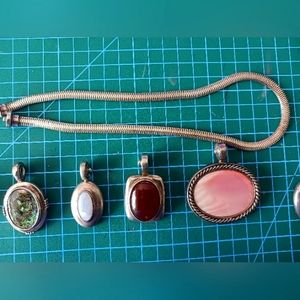 .925 Jospeh Esposito Snap-on Choker Set